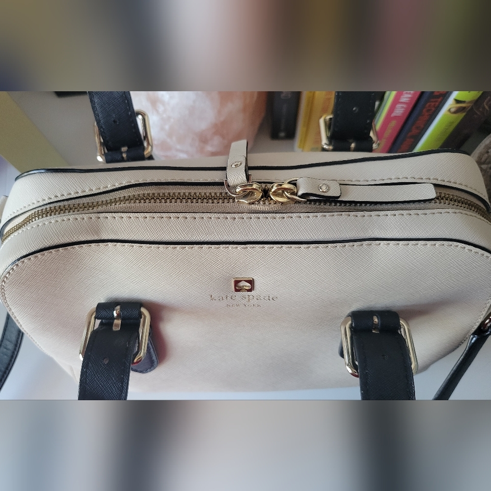 Euc Kate Spade Color Block Satchel - image 5